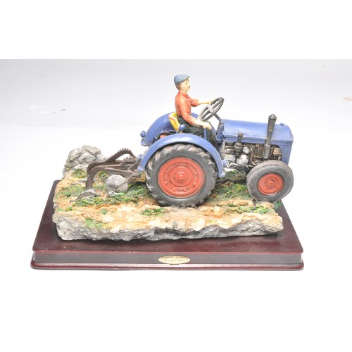 350 - Juliana Tractor Display Diorama Piece.