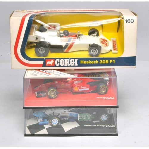 364 - Kenning Promotional Formula One Racing Car duo plus Corgi Hesketh 308 (Hunt) racing car.