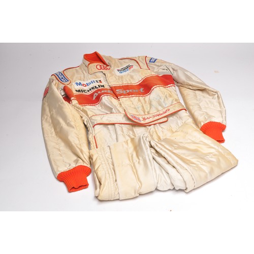 367 - British Touring Car Championship 1998 season, driver overalls, worn by John Bincliffe and also signe... 