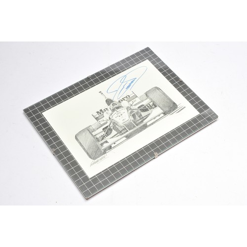 368 - Group of racing driver autographs, contained within a folder, plus numerous accompanying photographs... 