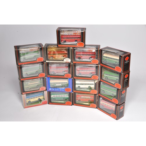 401 - A group of 17 x EFE 1/76 Bus and Transport Models comprising mostly Bristol LS derivatives in variou... 