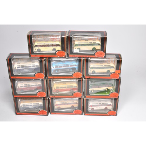 405 - A group of 11 x EFE 1/76 Bus and Transport Models comprising mostly Bristol LS derivatives in variou... 