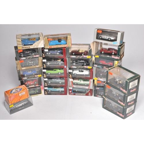 414 - A large mixed selection of general diecast issues comprising mostly cars, including various makers i... 