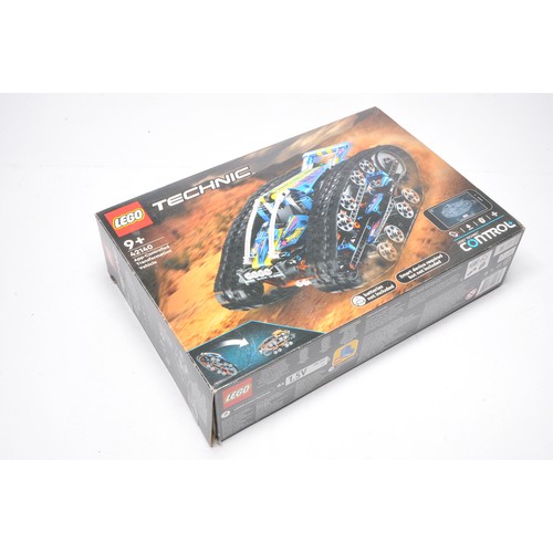 434 - Lego Technic Set comprising 42140 App-Controlled Transformation Vehicle, set has been assembled but ... 