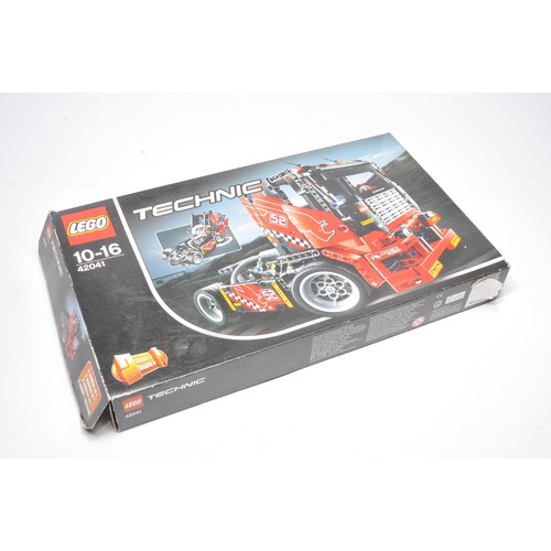 437 - Lego Technic Set comprising 42041 Race Truck, set has been assembled but complete with instructions ... 