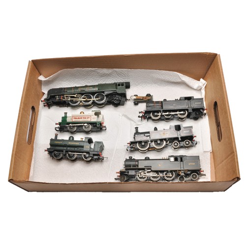 13 - Model Railway comprising 6 items to include Locomotives including Duchess of Montrose plus other tan... 