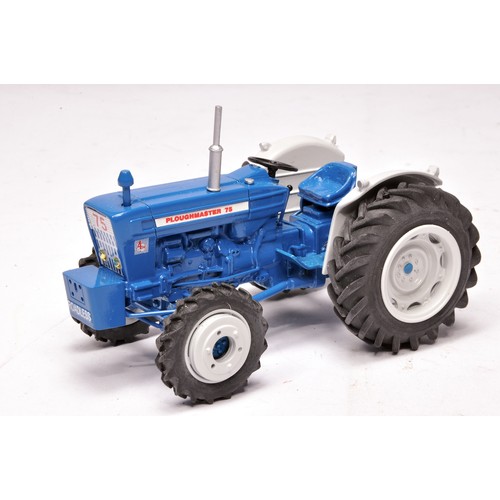 240 - Denis Goodburn 1/32 hand-built farm model issue comprising a Roadless Ploughmaster 75 Tractor. Displ... 