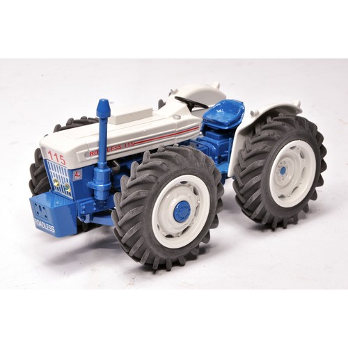 244 - Denis Goodburn - G&B Models 1/32 hand-built farm model issue comprising a Roadless 115 Tractor. Disp... 