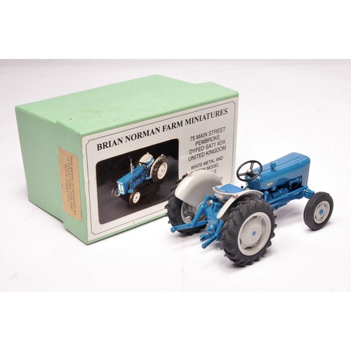 251 - Brian Norman Farm Miniatures hand-built 1/32 farm model issue comprising Fordson Super Dexta (New Pe... 