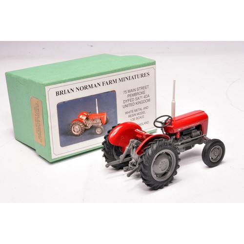 253 - Brian Norman Farm Miniatures hand-built 1/32 farm model issue comprising Massey Ferguson 35 Tractor.... 