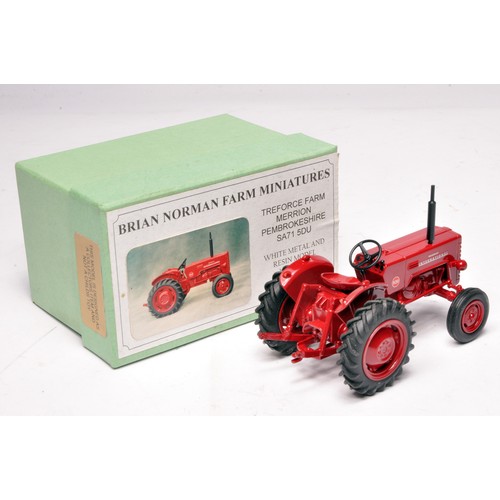 255 - Brian Norman Farm Miniatures hand-built 1/32 farm model issue comprising International B-250 Tractor... 