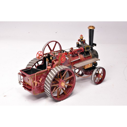 263 - Finecast 1/32 White Metal Royal Chester Steam Traction Engine with wood base. No obvious sign of not... 