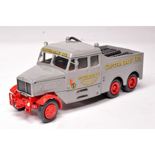 276 - Sun Motor Co 1/48 white metal hand-build model comprising Scammell Constructor in the livery of Sunt... 