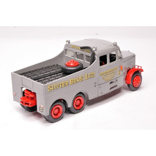 276 - Sun Motor Co 1/48 white metal hand-build model comprising Scammell Constructor in the livery of Sunt... 