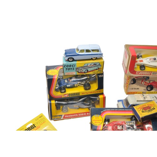 76 - A misc group of boxed and loose diecast models from Corgi, Dinky and Matchbox. Loose issues generall... 