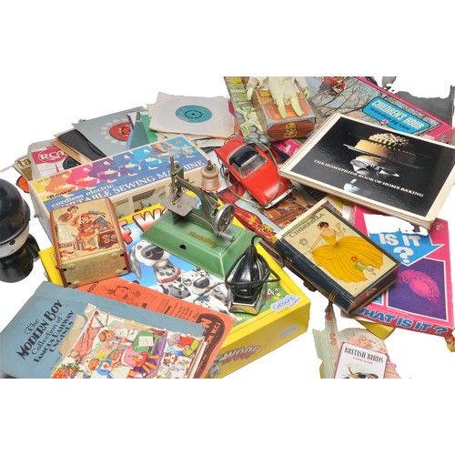 85 - A large collection of mostly vintage children's toys and other vintage bygones including Homepride f... 