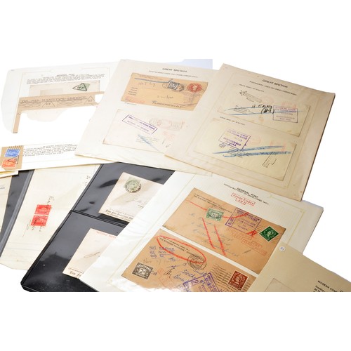 96 - A large collection of British Postal History comprising early stamp and mark examples from 1860's th... 