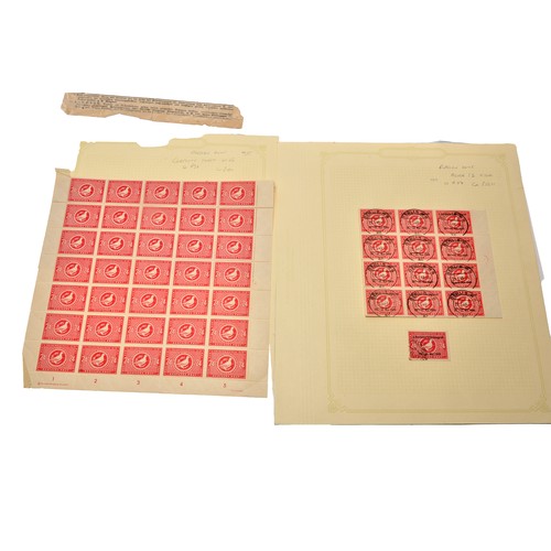 99 - A group of German Stamp Sheets as shown. Some high value.