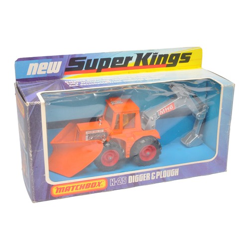 257 - Matchbox Superkings No. K25 Muirhill Tractor. Displays generally excellent in good to very good orig... 