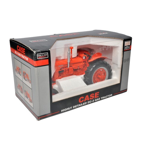 265 - Speccast 1/16 diecast model farm issue comprising Case DC-3 Gas Tractor. No obvious sign of fault, i... 