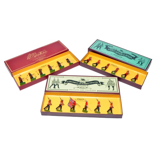 274 - A trio of Britains Toy Soldiers Sets comprising No. 8955, 8847 and 8845. Look to be without fault an... 