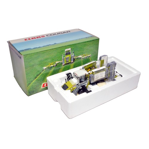 326 - Universal Hobbies 1/32 farm model issue comprising Claas Cougar Self Propelled Mower. Excellent and ... 