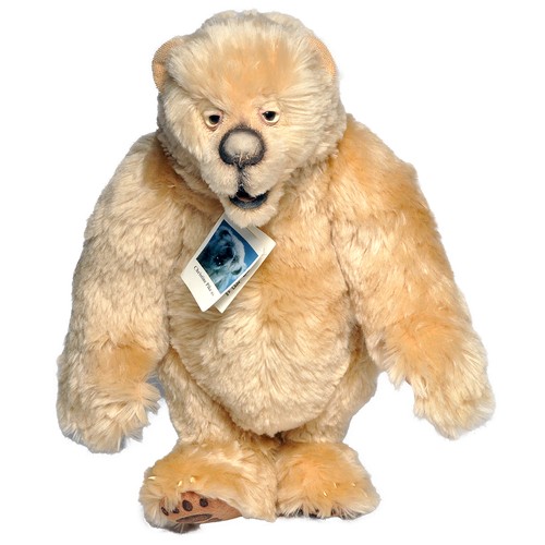 352 - Artist designed teddy bear, 'Vincent' by Christine Pike. 1/1, ash blonde mohair, fully jointed, moul... 