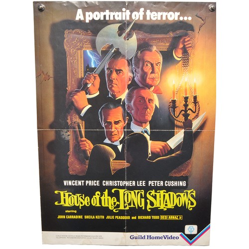 417 - House of the Long Shadows Poster, Video (16.5