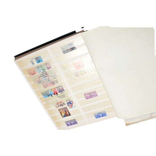 592 - Stamps, comprising a predominantly UK stamp album containing mostly mint and unused examples.