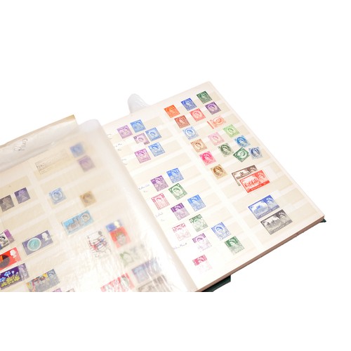 592 - Stamps, comprising a predominantly UK stamp album containing mostly mint and unused examples.