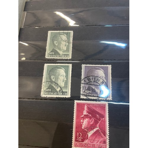 594 - A fine German Stamp album comprising mint Third Reich and early 19th century official stamps, as sho... 