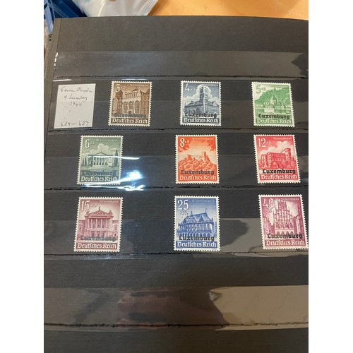 595 - A fine German Stamp album comprising a good quantity of mint issues from mostly Upper Silesia. Note ... 