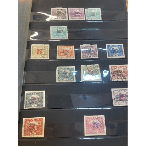 595 - A fine German Stamp album comprising a good quantity of mint issues from mostly Upper Silesia. Note ... 