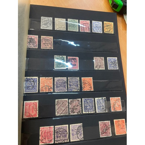 594 - A fine German Stamp album comprising mint Third Reich and early 19th century official stamps, as sho... 