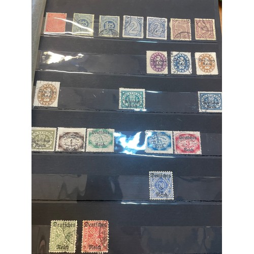 594 - A fine German Stamp album comprising mint Third Reich and early 19th century official stamps, as sho... 