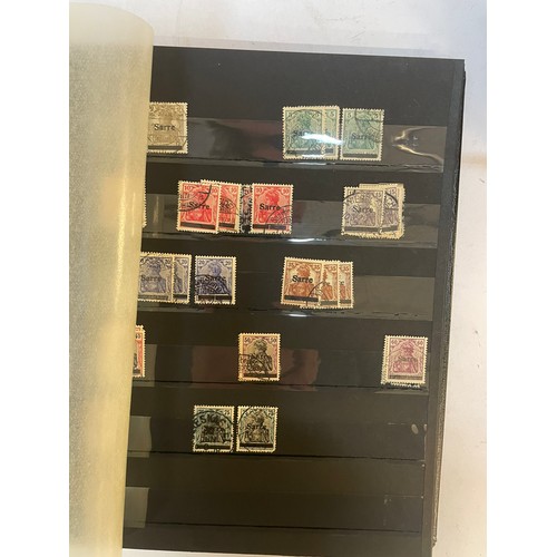 596 - A fine German Stamp album comprising a good quantity of mint issues from Schleswig, Memel (inc occup... 