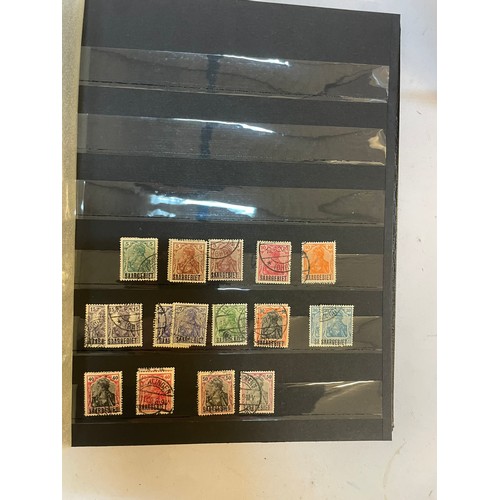 596 - A fine German Stamp album comprising a good quantity of mint issues from Schleswig, Memel (inc occup... 