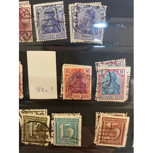 597 - A fine German Stamp album comprising a good quantity of mint issues from Deutsche Reich. 1905-1927. ... 