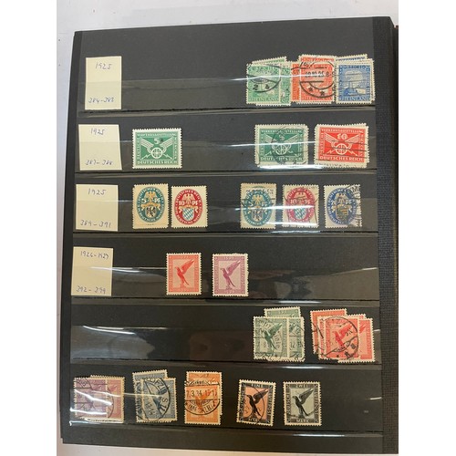 597 - A fine German Stamp album comprising a good quantity of mint issues from Deutsche Reich. 1905-1927. ... 