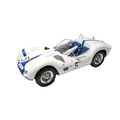 350C - CMC 1/18 precision detail diecast model car issue comprising Maserati Tipo 61 Birdcage (1960). Displ... 