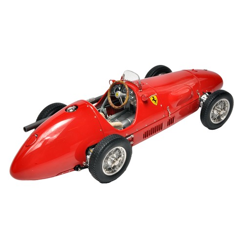 350E - CMC 1/18 precision detail diecast model car issue comprising Ferrari 500 F2 (1953). Displays without... 