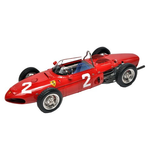 350I - CMC 1/18 precision detail diecast model car issue comprising Ferrari Dino 156 F1 (1961, Phil Hill). ... 