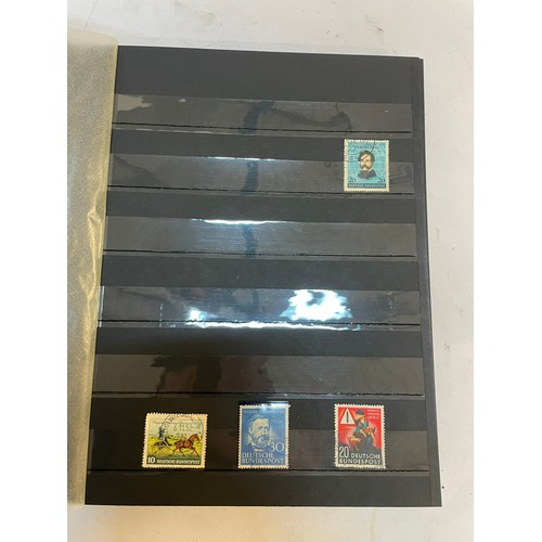 599 - A fine German Stamp album comprising a good quantity of mint issues from West Germany, 1949 - 1963 N... 