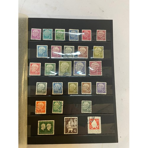 599 - A fine German Stamp album comprising a good quantity of mint issues from West Germany, 1949 - 1963 N... 