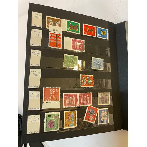 599 - A fine German Stamp album comprising a good quantity of mint issues from West Germany, 1949 - 1963 N... 