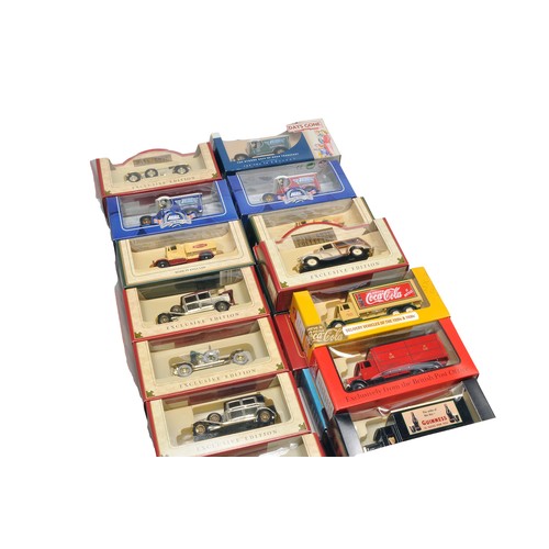 607 - A collection of approx 45 Lledo Days Gone Diecast Model Vehicles including several gold plated limit... 