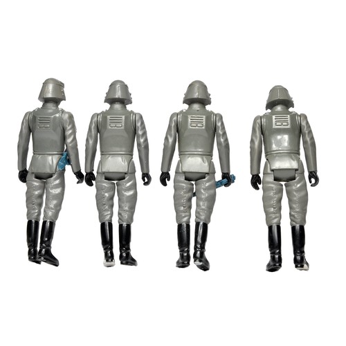 43 - Star Wars Vintage Action Figures comprising 4 x issues of the At-At Commander Figure (two with  orig... 
