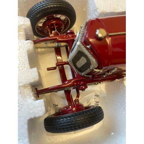 350J - CMC 1/18 precision detail diecast model car issue comprising Mercedes Targa Florio (1924). Displays ... 