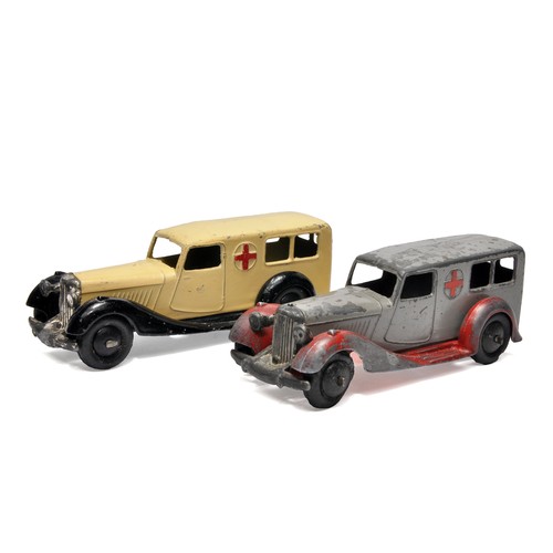 Dinky Duo of No.30f early post-war Ambulance issues (with windows ...