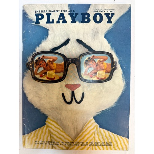 Adult vintage glamour book / magazine(s) comprising Playboy -  Notes - "Bunny" on front cover. (1)